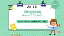 新人教PEP小學英語四下 Unit6 A Let’s learn第1課時課件