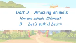 人教版PEP三年級(jí)上冊(cè)英語(yǔ)課件《Unit 3 Amazing animals》Part B