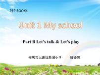 小学英语人教版 (PEP)四年级下册Unit 1 My school Part B图片ppt课件