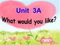 小学英语人教版 (PEP)五年级上册Unit 3 What would you like? Part A背景图课件ppt