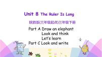 小学英语陕旅版三年级下册Unit 8 The Ruler Is Long评优课ppt课件