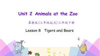小学英语冀教版 (三年级起点)三年级下册Lesson 8 Tigers and Bears获奖课件ppt