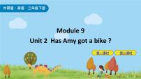 小学英语外研版 (三年级起点)三年级下册Unit 2  Has Amy got a bike?试讲课ppt课件