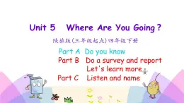 Unit 5 Where are you going 第三課時 課件+素材