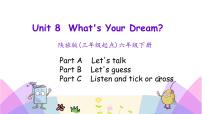 小学英语陕旅版六年级下册Unit 8 What's Your Dream？精品ppt课件