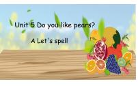 人教版 (PEP)三年级下册Unit 5 Do you like pears? Part A获奖课件ppt