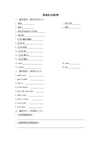 小學(xué)英語(yǔ)人教版 (PEP)五年級(jí)下冊(cè)Unit 5 Whose dog is it?綜合與測(cè)試導(dǎo)學(xué)案及答案