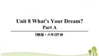 小学英语陕旅版六年级下册Unit 8 What's Your Dream？教学课件ppt