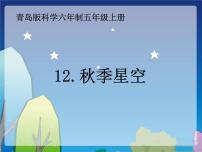 小學(xué)科學(xué)青島版 (五四制)四年級(jí)上冊(cè)第二單元 秋冬星空6 秋季星空課堂教學(xué)課件ppt