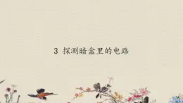 蘇教版五年級(jí)上冊(cè) 科學(xué) 第三單元 電和磁 《探測(cè)暗盒里的電路》課件