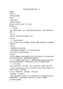 科學(xué)六年級(jí)下冊(cè)2.化石告訴我們什么教案