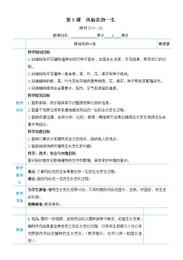小学科学教科版 (2017)四年级下册8.凤仙花的一生教案设计