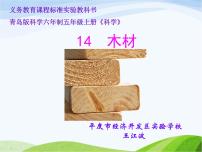 青島版 (五四制)四年級(jí)上冊(cè)8 木材說(shuō)課課件ppt