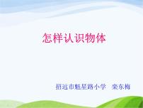 小學(xué)科學(xué)青島版 (六三制)三年級上冊4. 怎樣認(rèn)識物體備課課件ppt