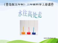 科學(xué)三年級上冊18 水往高處走授課課件ppt