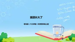 青島版（六三制）科學(xué)四上23面團(tuán)長(zhǎng)大了 課件