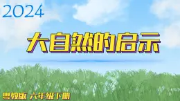 （2024）粵教版科學(xué)六年級下冊-7《大自然的啟示》PPT課件
