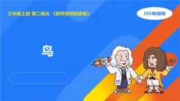 湘科版科學(xué)（2017）三年級上冊--2.3鳥（課件+教案）