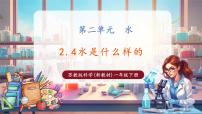 小學(xué)科學(xué)蘇教版（2024）一年級下冊（2024）第2單元 水4 水是什么樣的一等獎教學(xué)ppt課件