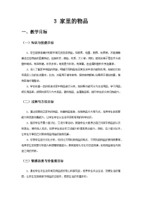小學(xué)科學(xué)教科版（2024）二年級上冊（2024）家里的物品獲獎教案