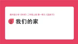 2025秋教科版小学科学二年级上册1.2《我们的家》课件