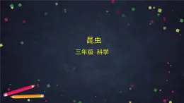(湘科版)三年級科學(xué)上冊2.1 昆蟲-教學(xué)課件