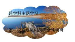 【跨學科主題學習】家、校附近河湖的安全性調研（課件+教案+練習）