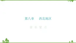 人教版地理八年級(jí)下冊(cè) 第八章  西北地區(qū)章末復(fù)習(xí)課件有答案.