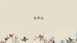 人教版八年級上冊  環(huán)球之旅（三）/非洲與美洲/欣賞《老黑奴》課件