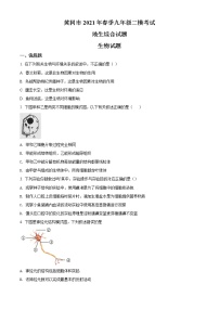 精品解析：2021年湖北省黄冈市中考二模生物试题（解析版+原卷版）