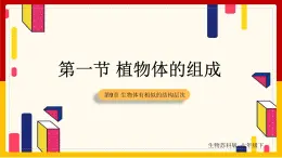 第4單元 環(huán)境中生物的統(tǒng)一性 第9章 生物體有相似的結(jié)構(gòu)層次 第1節(jié) 植物體的組成課件PPT