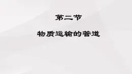 魯教版(五四制)初中生物七年級(jí)上冊(cè) 第4章 第2節(jié) 物質(zhì)運(yùn)輸?shù)墓艿? 課件