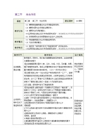 生物七年級(jí)下冊(cè)（2024）第二節(jié) 光合作用精品表格教案設(shè)計(jì)