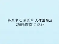 初中 生物 冀少版（2024）七年級下冊第三單元 第五章 人體生命活動的調(diào)節(jié)  復習課件