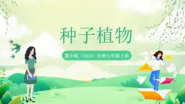 冀少版（2024）生物七上 2.1.2 二、種子植物 課件
