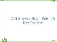 魯科版（五四學(xué)制）生物六年級下冊 第四章 綠色植物是生物圈中有機(jī)物的制造者 ppt課件