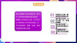 河北大學版信息技術七年級第一冊 5.1《創(chuàng)建演示文稿-整理規(guī)劃及添加內容》課件+教案+素材