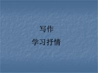 初中语文人教部编版七年级下册第二单元写作 学习抒情优秀ppt课件