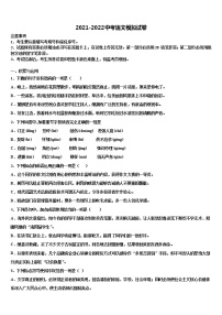 2022年湖北省武汉市市级名校中考冲刺卷语文试题含解析