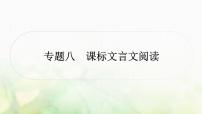 中考語文復(fù)習(xí)古詩文閱讀專題八課標(biāo)文言文閱讀作業(yè)課件