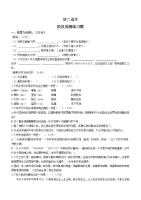 山东省烟台市芝罘区2022-2023学年七年级（五四学制）下学期期中语文试题(含答案)