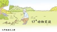 初中语文人教部编版七年级上册动物笑谈图文ppt课件