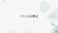 中考語文復(fù)習(xí)課標(biāo)文言文閱讀（十）小石潭記作業(yè)課件