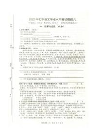 2022年江蘇徐州中考語(yǔ)文模擬試卷六（圖片版）