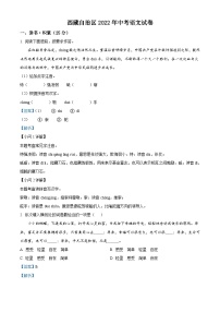 2022年西藏自治區(qū)中考語文真題（含解析）