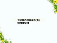 07-專項素養(yǎng)綜合全練(七)　綜合性學(xué)習(xí)課件-2024版.五·四學(xué)制人教版.七年級上.語文同步