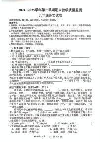廣東省惠州市惠東縣2024-2025學(xué)年九年級(jí)上學(xué)期1月期末語文試題