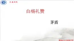第15課《白楊禮贊》課件-2025-2026學(xué)年統(tǒng)編版語(yǔ)文八年級(jí)上冊(cè)