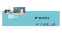初中语文人教部编版八年级上册第二单元单元综合与测试练习题