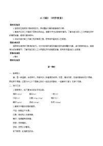 初中语文人教部编版七年级上册第五单元16 猫教案设计